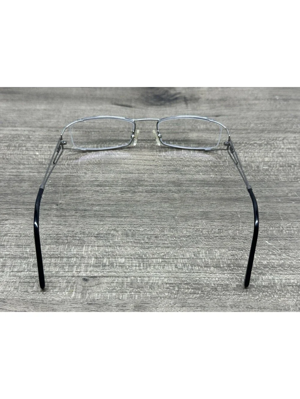 RARE Casanova Designer Eyeglasses Italy LC-58 C-02 Red Silver Frames Only 51[]18